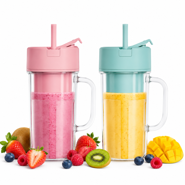 Prijenosni bežični blender s slamkom