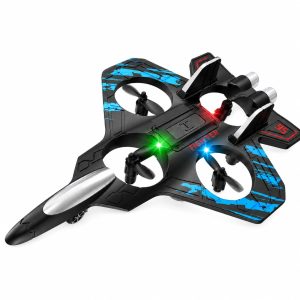 RC borbeni dron u obliku lovca – LED, EPP pjena, 2,4 GHz, za unutarnju i vanjsku upotrebu