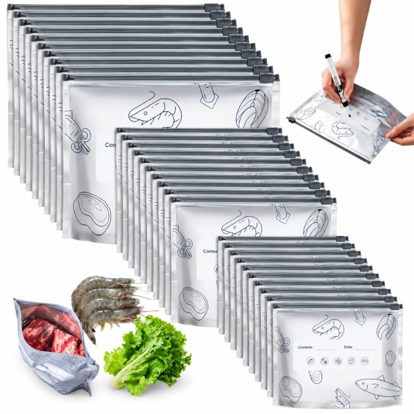 Višekratno upotrebljive aluminijske vrećice za pohranu (30 komada)