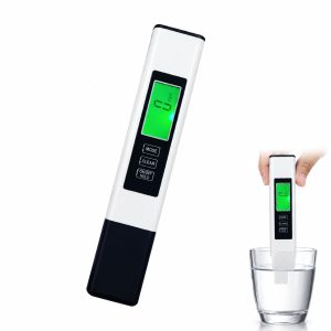 Tester kvalitete vode – trenutačna očitanja TDS-a, EC-a i temperature