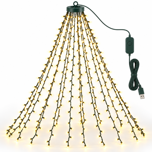 Viseće LED lampice za božićno drvce