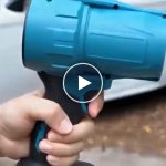 AKU mini puhač lišća visokih performansi + rezervna baterija – video