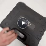 Akumulatorska ručna bušilica + rezervna baterija + dodaci – video