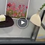LED projektor Sjeverne svjetlosti s daljinskim upravljačem – video