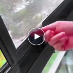Ljepljiva traka za popravak mreža protiv komaraca – video