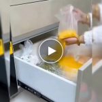 Na zid montirana rotirajuća posuda za pohranu hrane – nije potrebno bušenje – video
