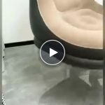 Naduvivačka fotelja s naslonom za noge – video