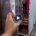 Prostran i proziran organizator za šminku (40 x 27 x 24 cm) – video