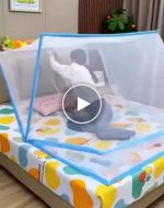 Sklopiva mreža protiv insekata za krevet – video